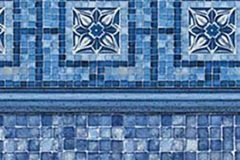 Vintage Mosaic / Blue Mosaic