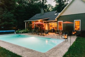 Inground pool created for a cozy Michigan cottage - Zagers Pool Grand Rapids
