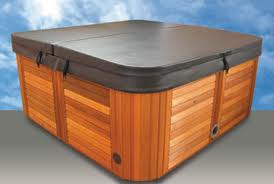 Hot tub with cover