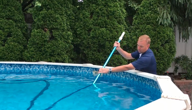 How to Vacuum a Doughboy Above Ground Pool