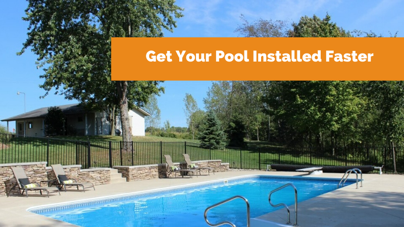 In-ground pool installed by Zagers Pool & Spa.