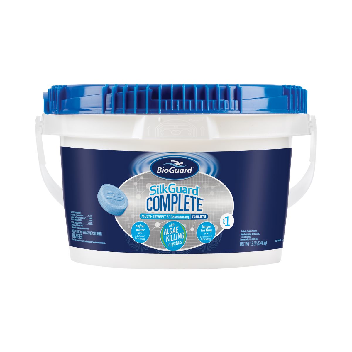 BioGuard SilkGuard Complete 1” Chlorinating Tablets Zagers Pool & Spa