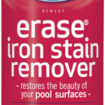 BioGuard Erase Iron Stain Remover: combats iron-based stains on virtually all pool surfaces including plaster, tile, and vinyl.