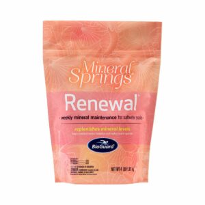 BioGuard Mineral Springs Renewal: Step 2 of the Mineral Springs system, it replenishes lost mineral levels.